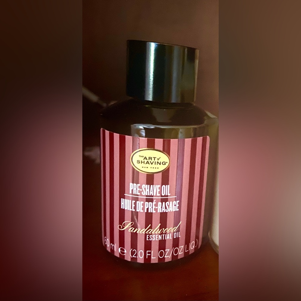The Art of Shaving Pre-Shave Oil Sandalwood 2oz New